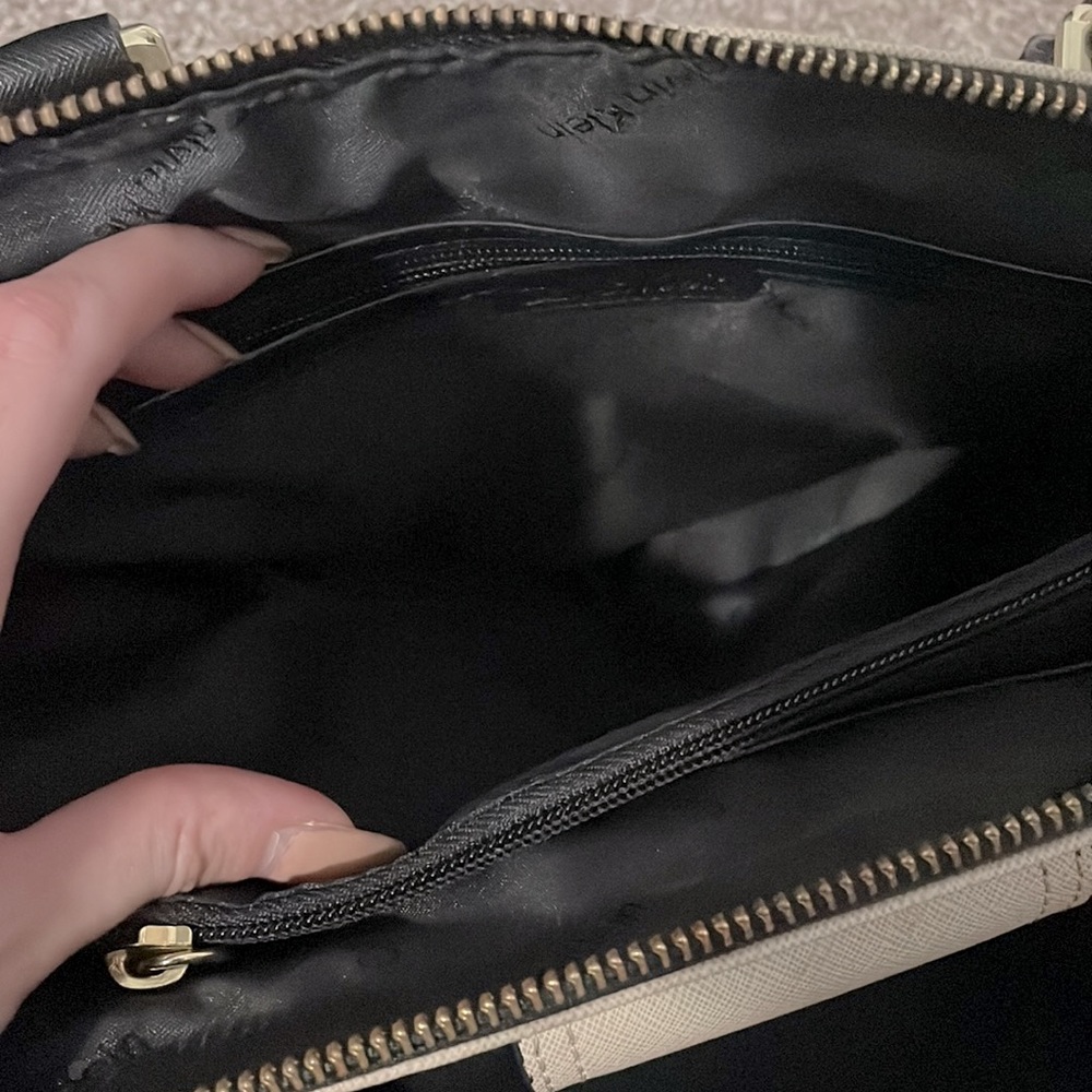 Calvin Klein Saffino Leather Tote - Picture 8 of 10